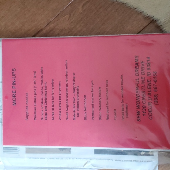 Bundle of vintage holiday craft patterns - Picture 7 of 9